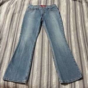 Levi's Blue Women's Low Rise Boot Cut Jeans